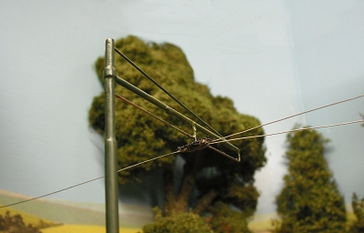 Overhead wire